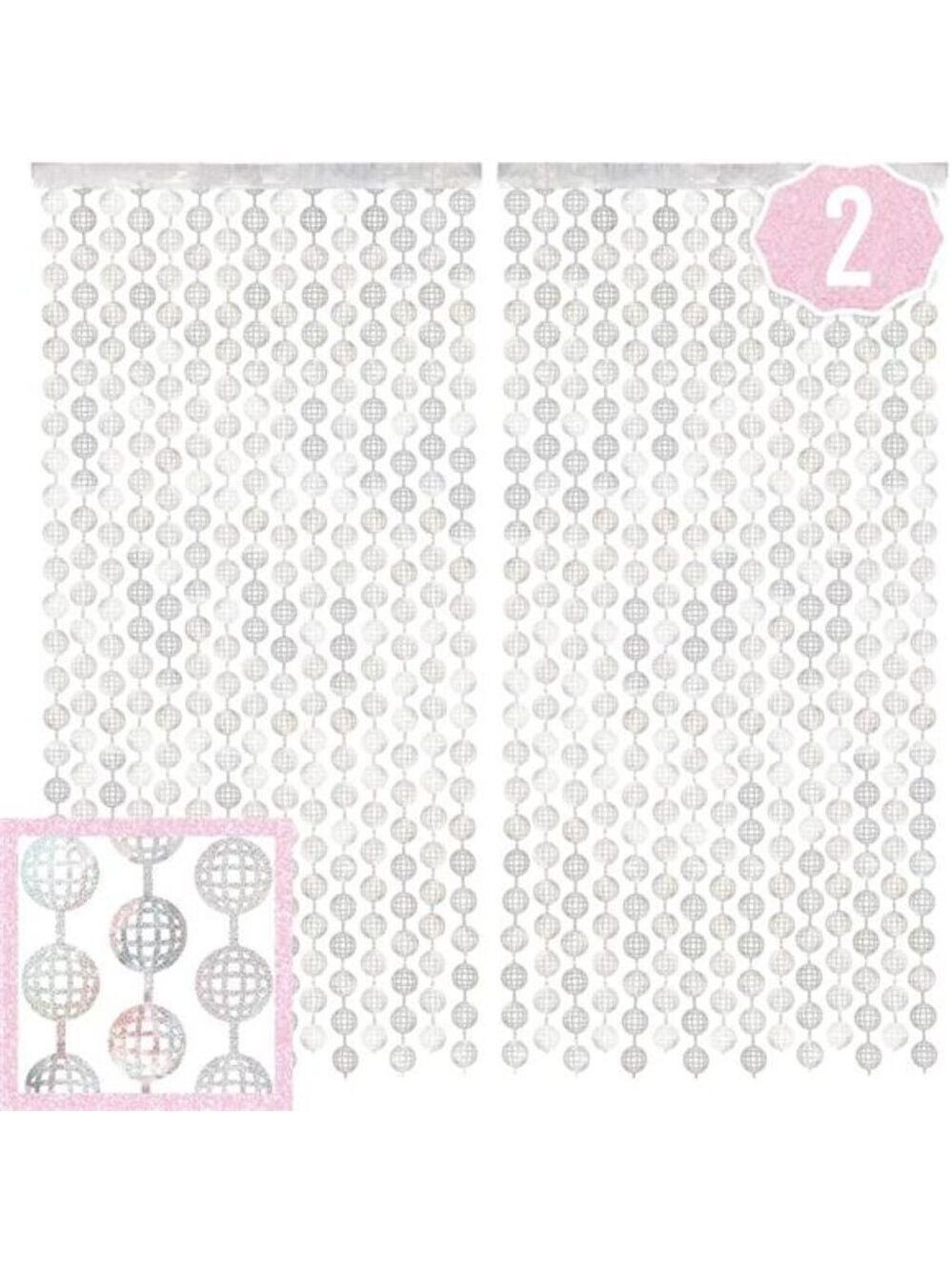 Disco ball foil curtain party backdrop bachelorette birthday wedding New Years E